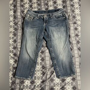 Vigoss Blue Faded Capris